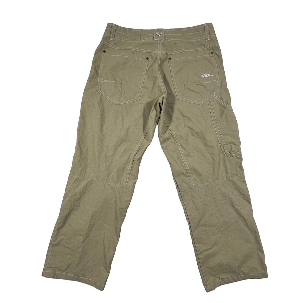 Kuhl Revolvr Khaki Outdoor Pants 32x27 Hiking Utility Work